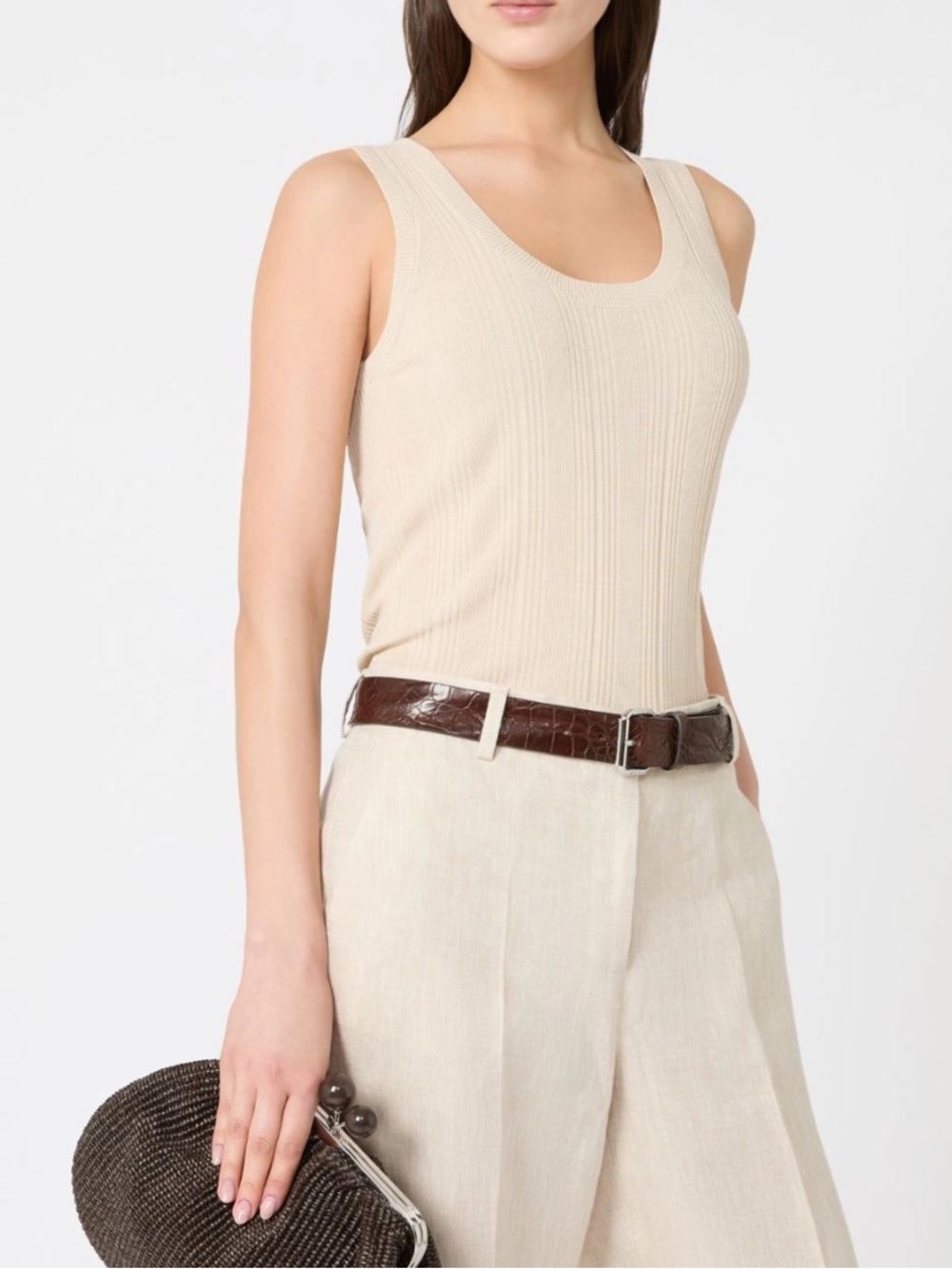 Max Mara Weekend Ribbed Top - Picture 3 of 9